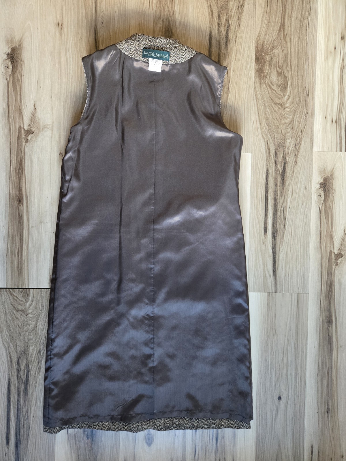 Harve Benard byBenard Holtzman/jumperDres/vintage/women/size12/wool/brown/pocket