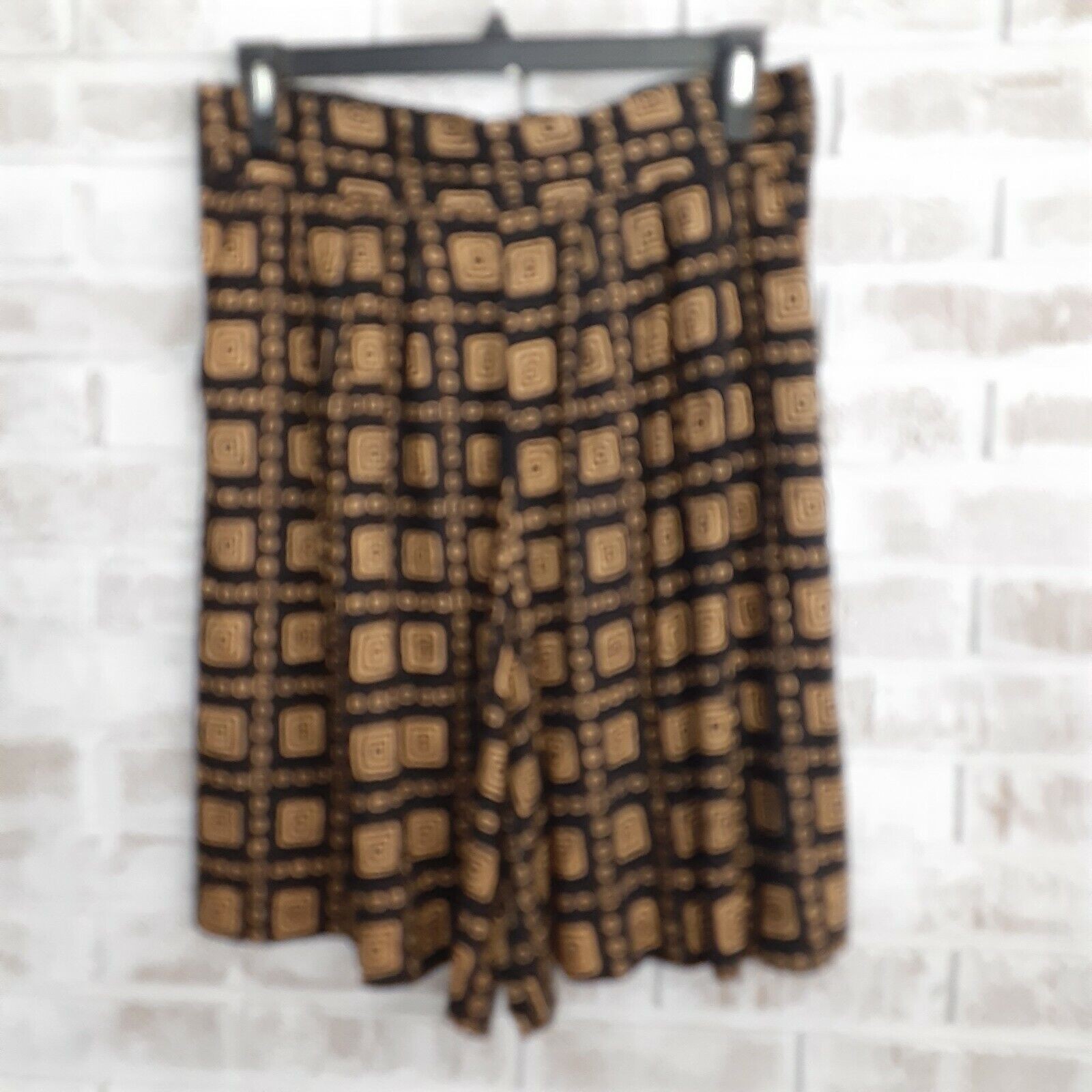 Vintage Langtry 2 Culotte Shorts sz12/14 Geometric,80’s, On-Trend,Mom