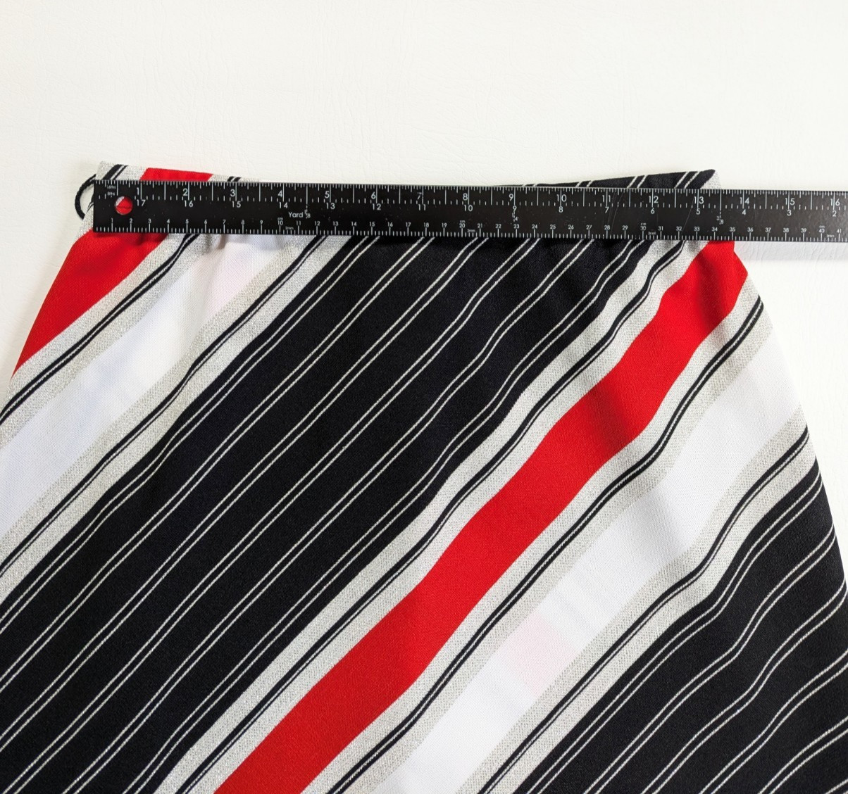 Vintage 70’s Joyce Maxi Bias Skirt Striped A-Line Union And USA Made