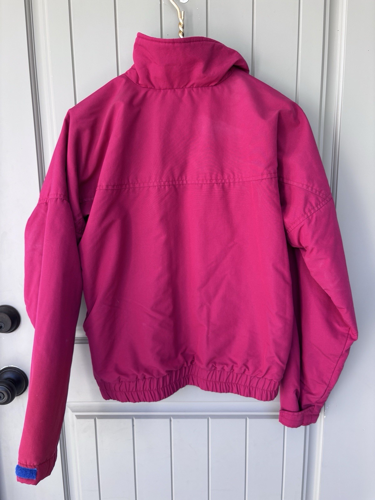 Vintage The North Face Pink Windy Pass Fleece Insulated Jacket Womens Sz Small