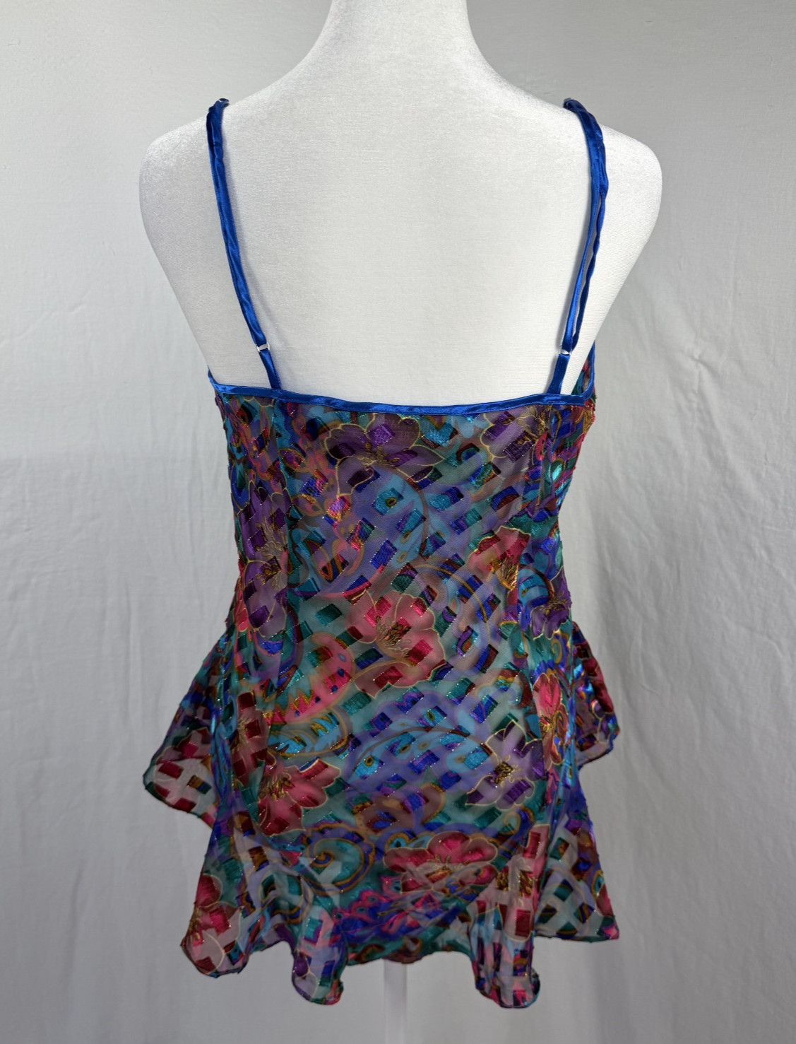 Victoria’s Secret: vintage Gold Label jewel-toned teddy size L