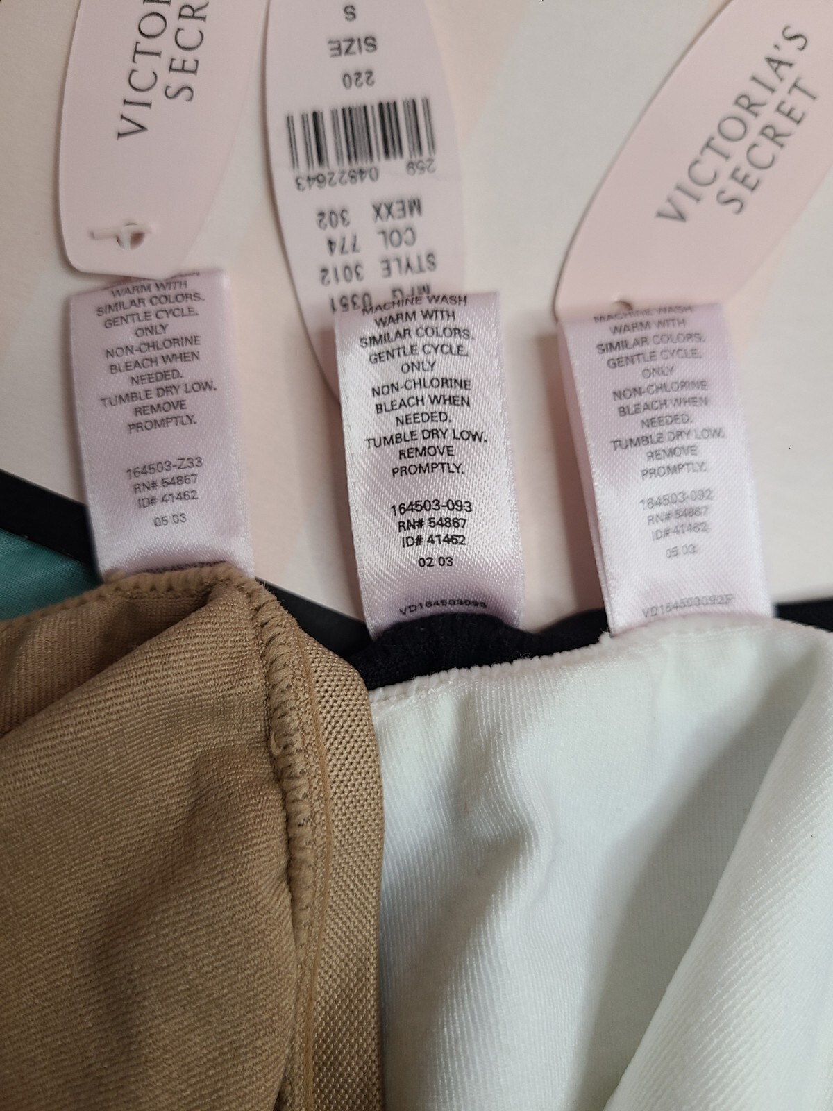NWT Vtg Victoria’s Secret Smooth Tactel Nylon Boyshorts Bundle (3) Size Sm