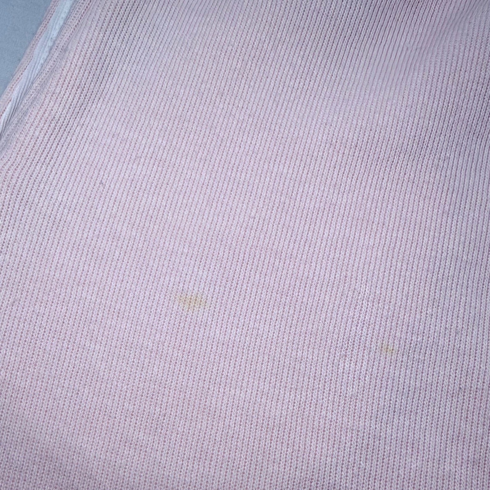 Vintage 70s Chris Evert Pink Tennis Skirt Preppy Cotton Blend Ribbed Mini L