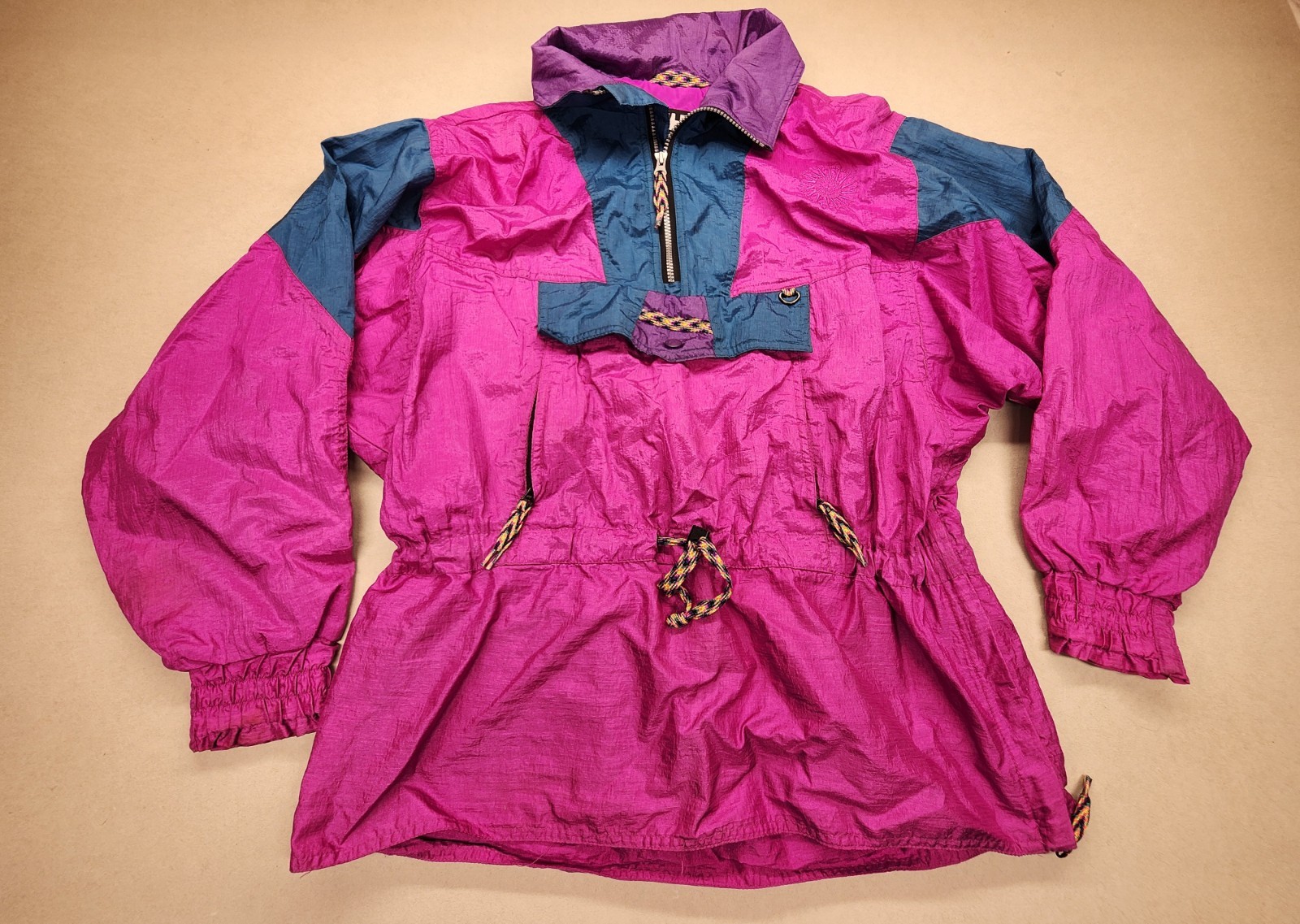 Helly Hansen Womens Pullover Windbreaker Ski Snowboard 90’s Vintage Jacket