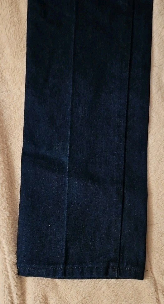 Vintage 80s Bonjour Dark Jeans High Waist Straight Leg New With Tags Size 12