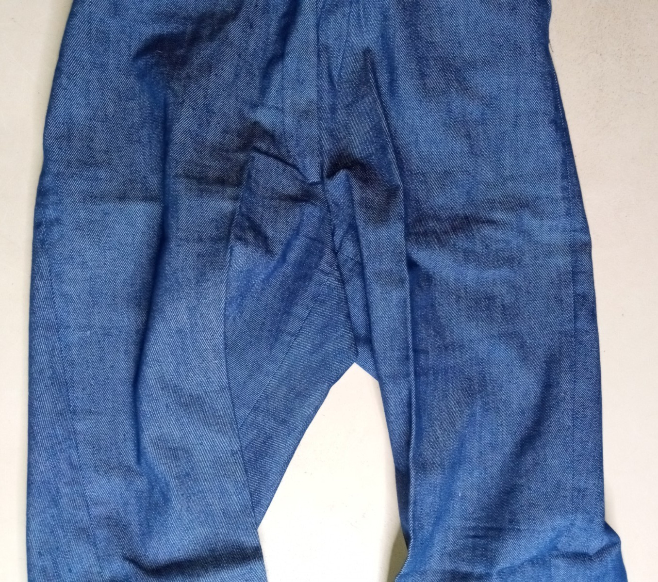 Vintage 50s 60s H Bar C Ranchwear Womens Blue High Rise Western Pants Zip USA
