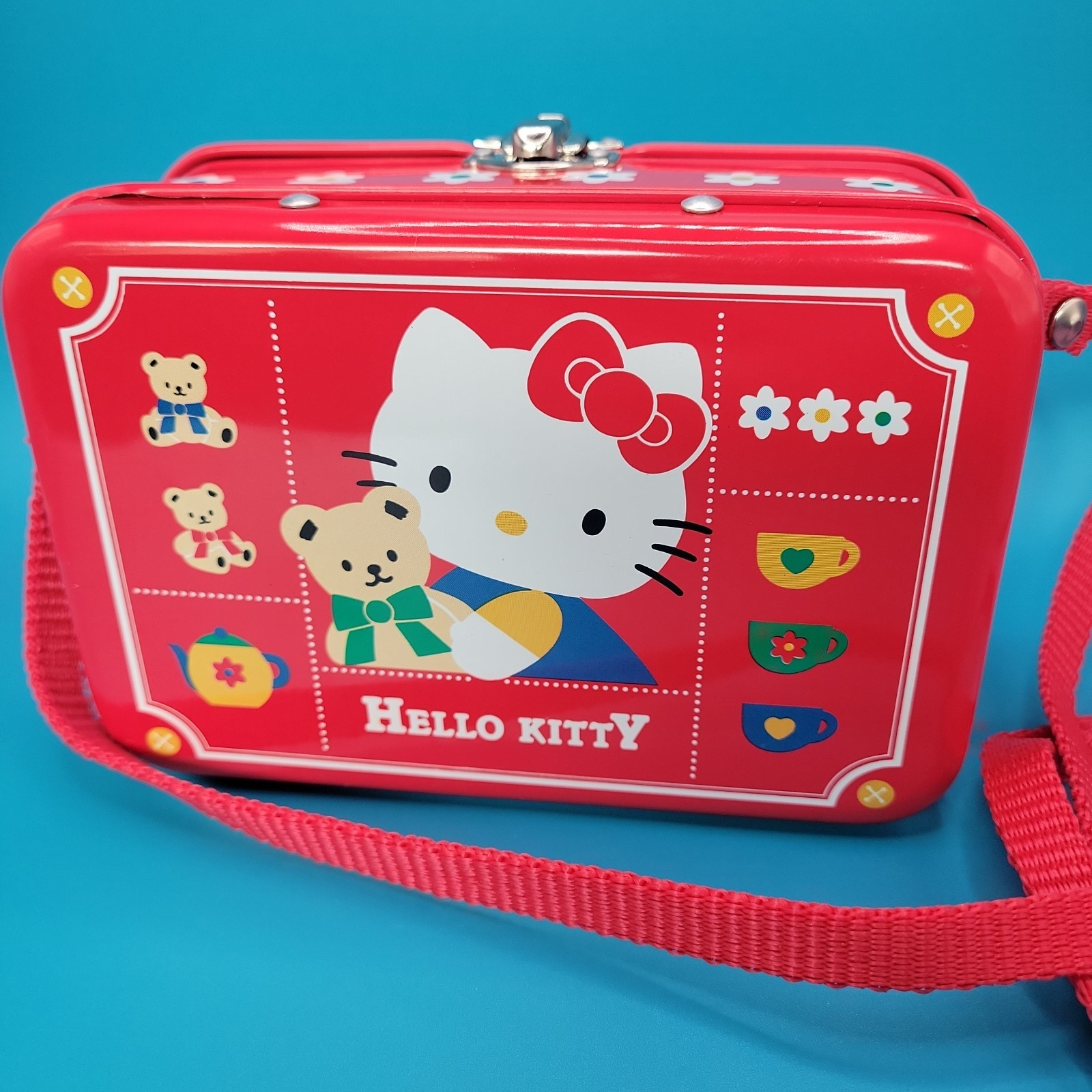 Vintage Sanrio Metal Purse Hello Kitty 1996 90s Unused
