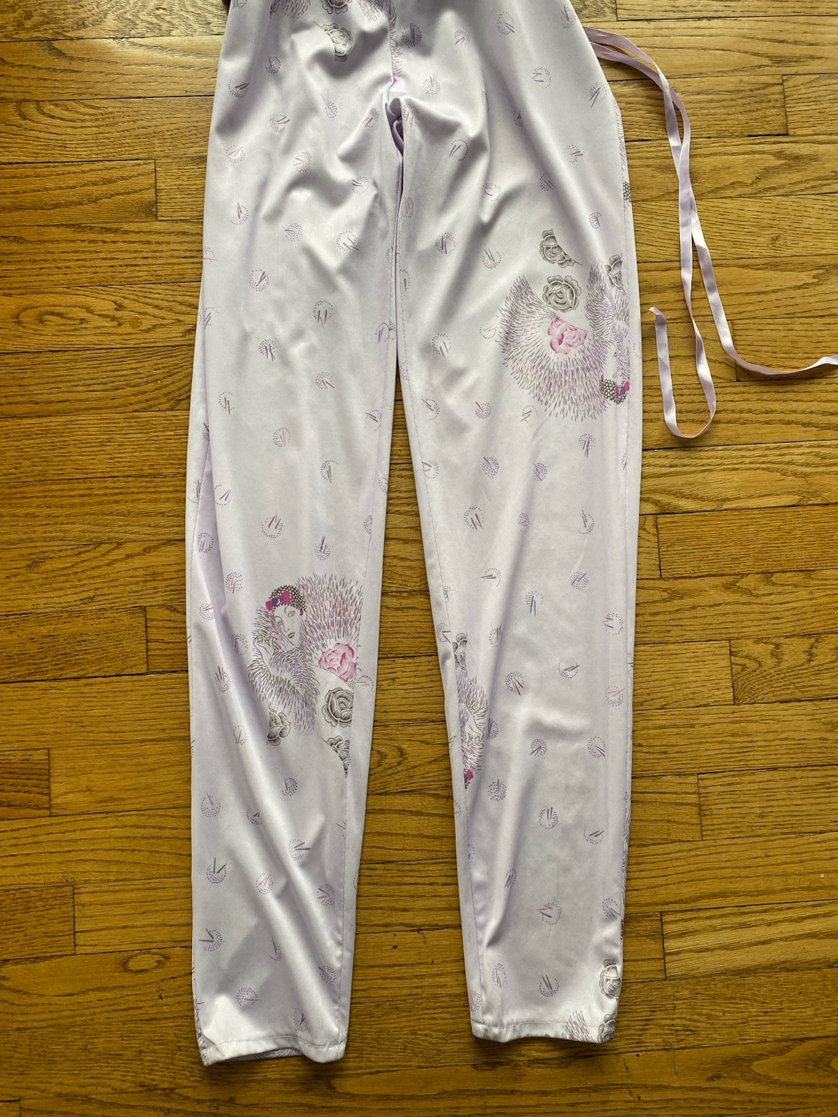 1970s Novelty Print Polyester Jumpsuit W/vest Mr Ant Made In England