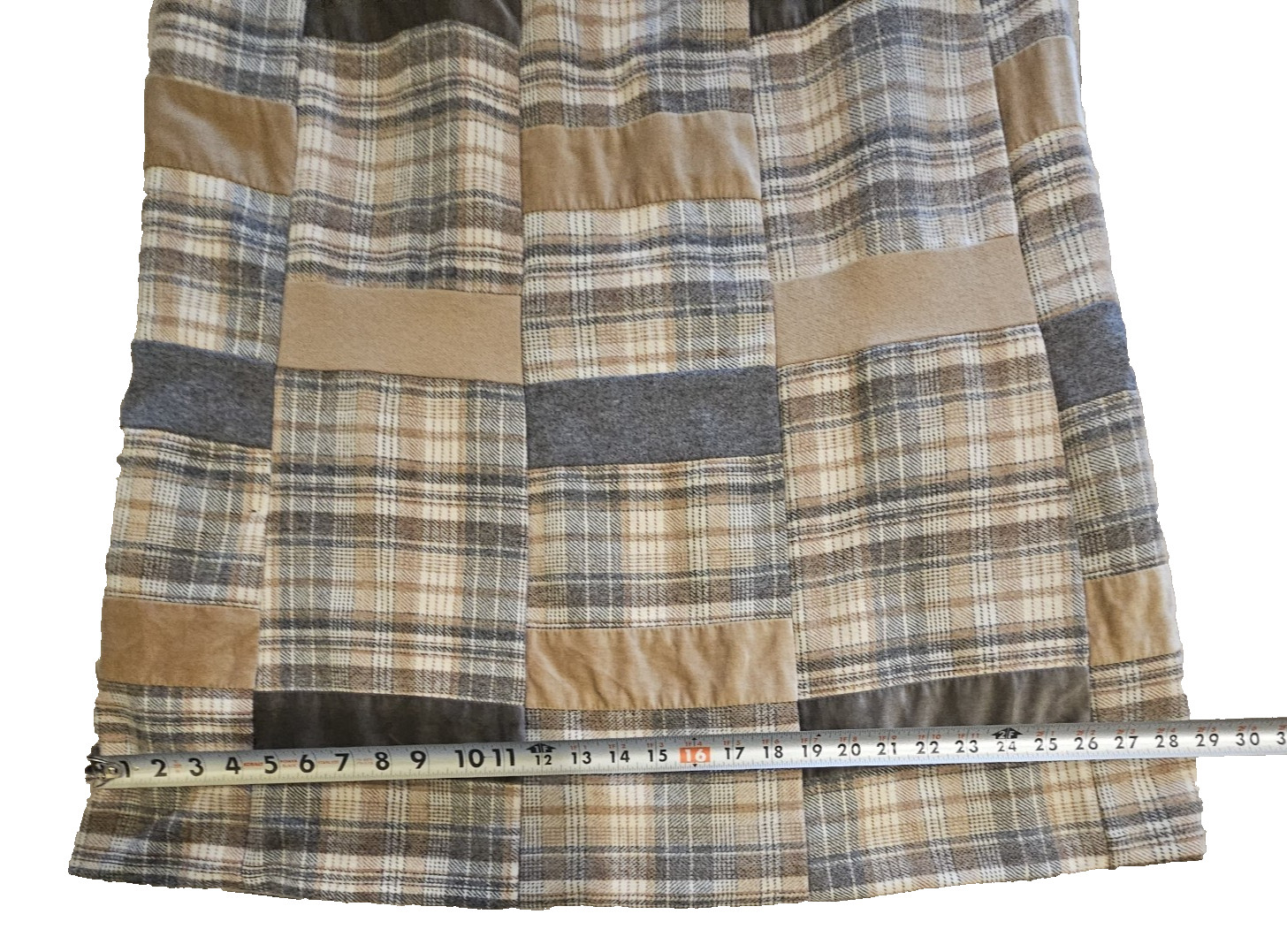 Vintage 70s Patchwork Maxi Skirt Size. by Mr. Hank Cottagecore Free People Style