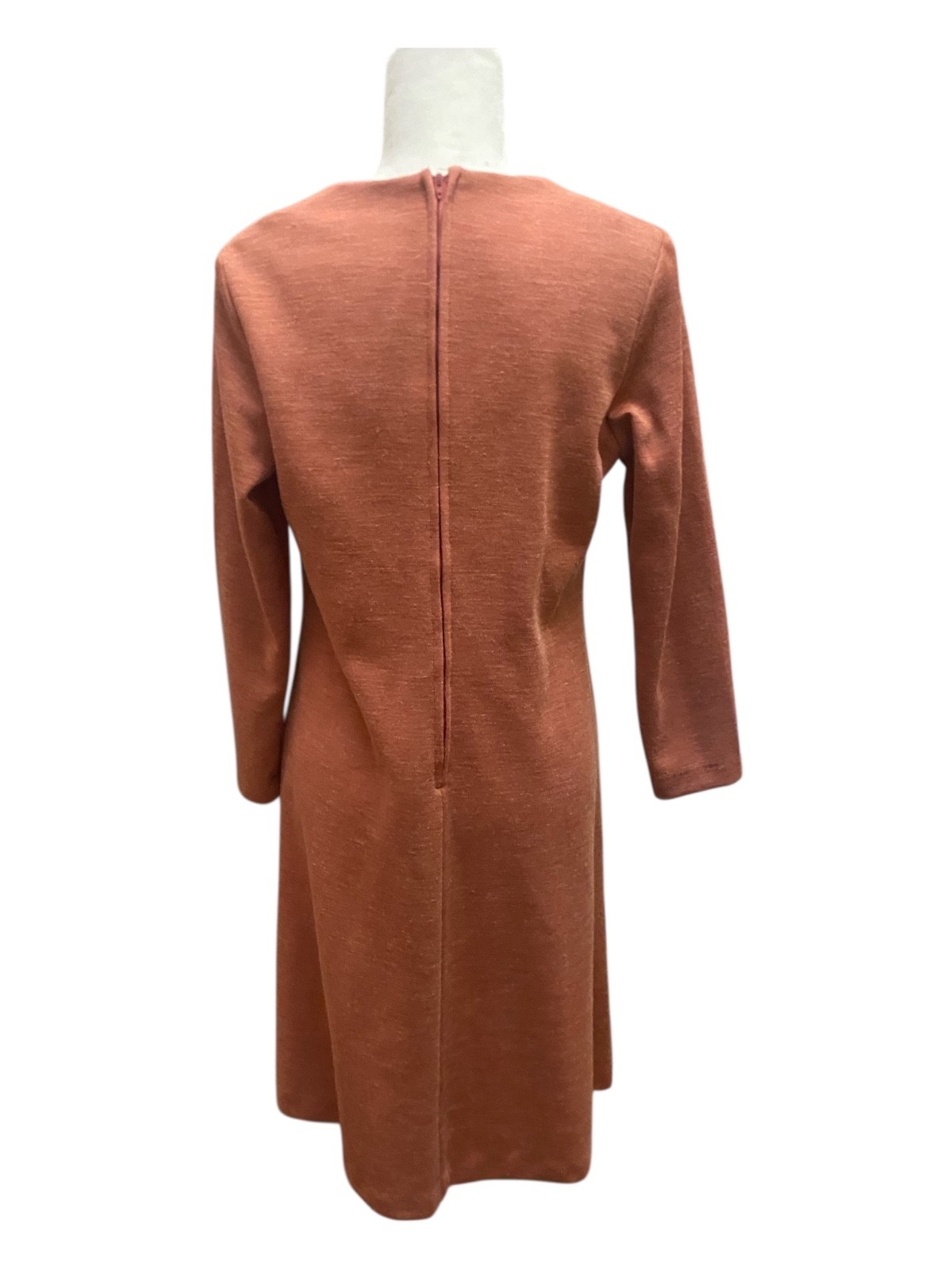 Ellen Rogers Womens Vintage 1970s Long Sleeve Sheath Dress Size Large Secretary