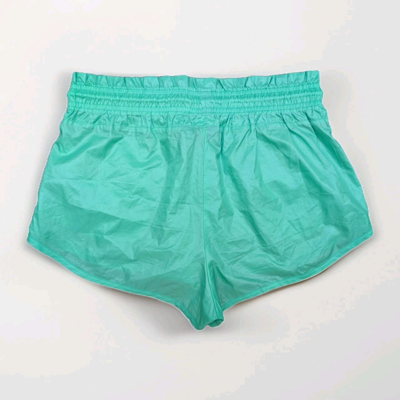 Adidas Glanz Shorts Running Womens Gym Running Sprinter 34 Retro Green Casual