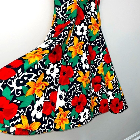 DBA LA Fit & Flare Dress Size 7 Dance Party Rockabilly Twirl Pinup
