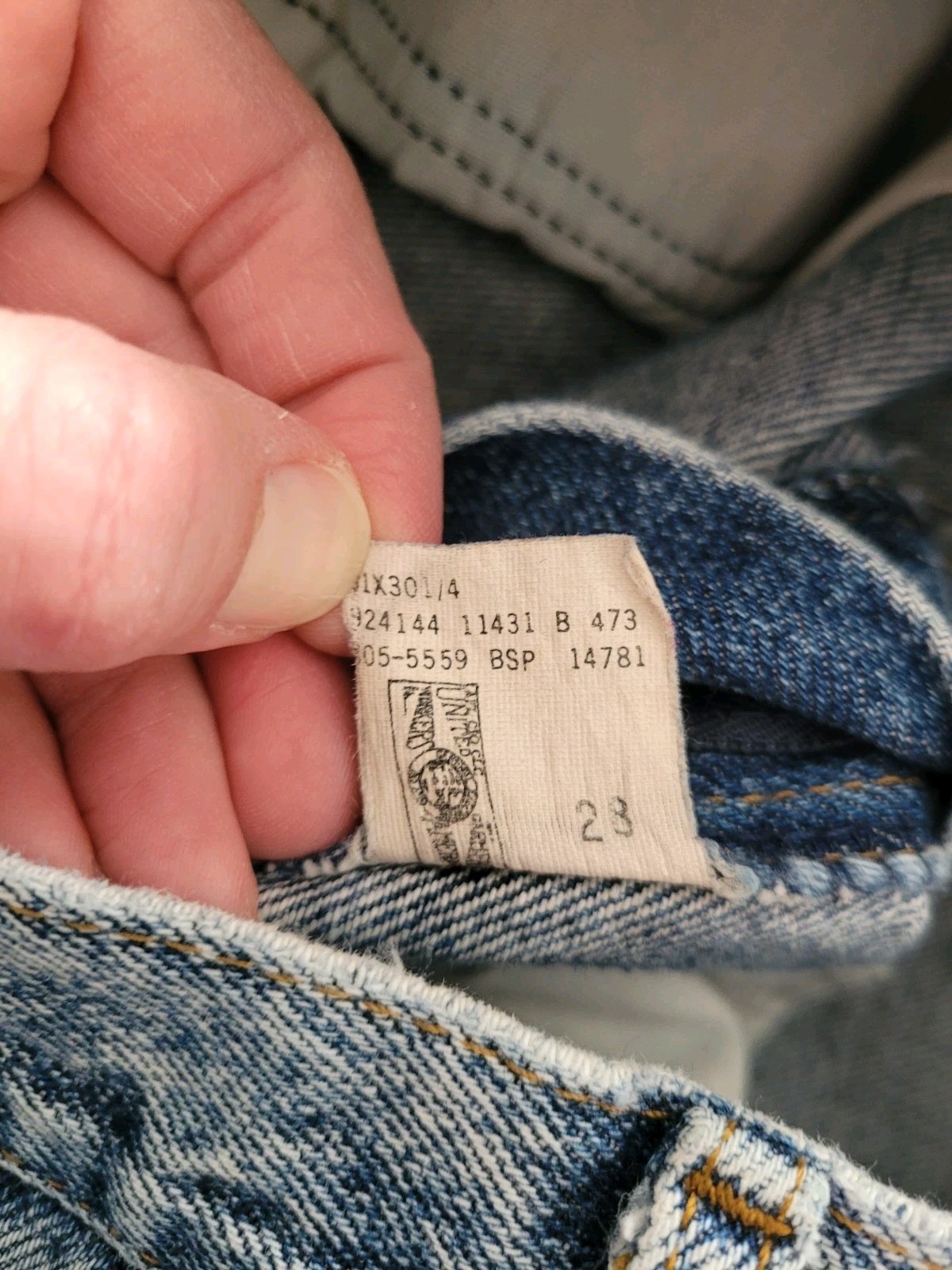 Vtg 80’s Lee Riders Acid Washed High Waisted Mom Jeans Womens SZ 14 Med USA