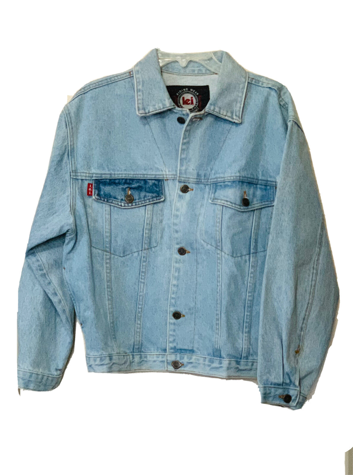 Vintage l.e.i. Life Energy Intelligence Denim Jacket Made In The USA Size S