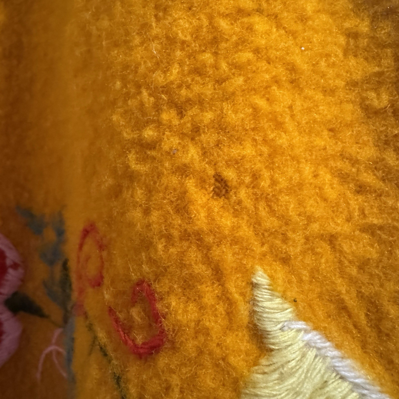 Vintage Yolanda Wool Poncho Made In Ecuador One Size Handmade