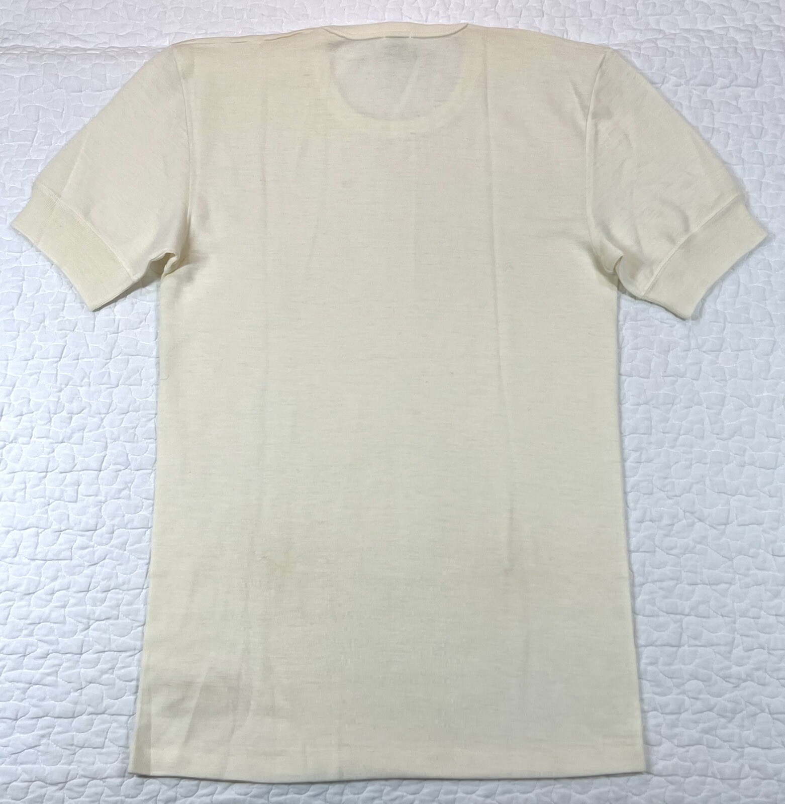 Vintage Wool Base Layer Women’s Large Cream NWT NOS Made in Italy