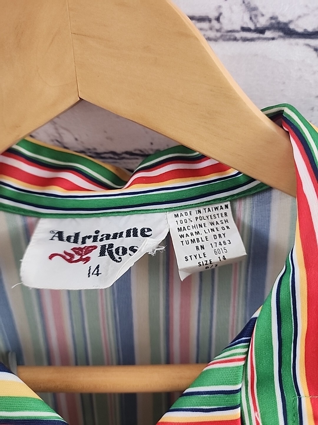Vintage Secretary Outfit Suit 1970s 2pc Top/Pleated Skirt Stripe Dolly Parton