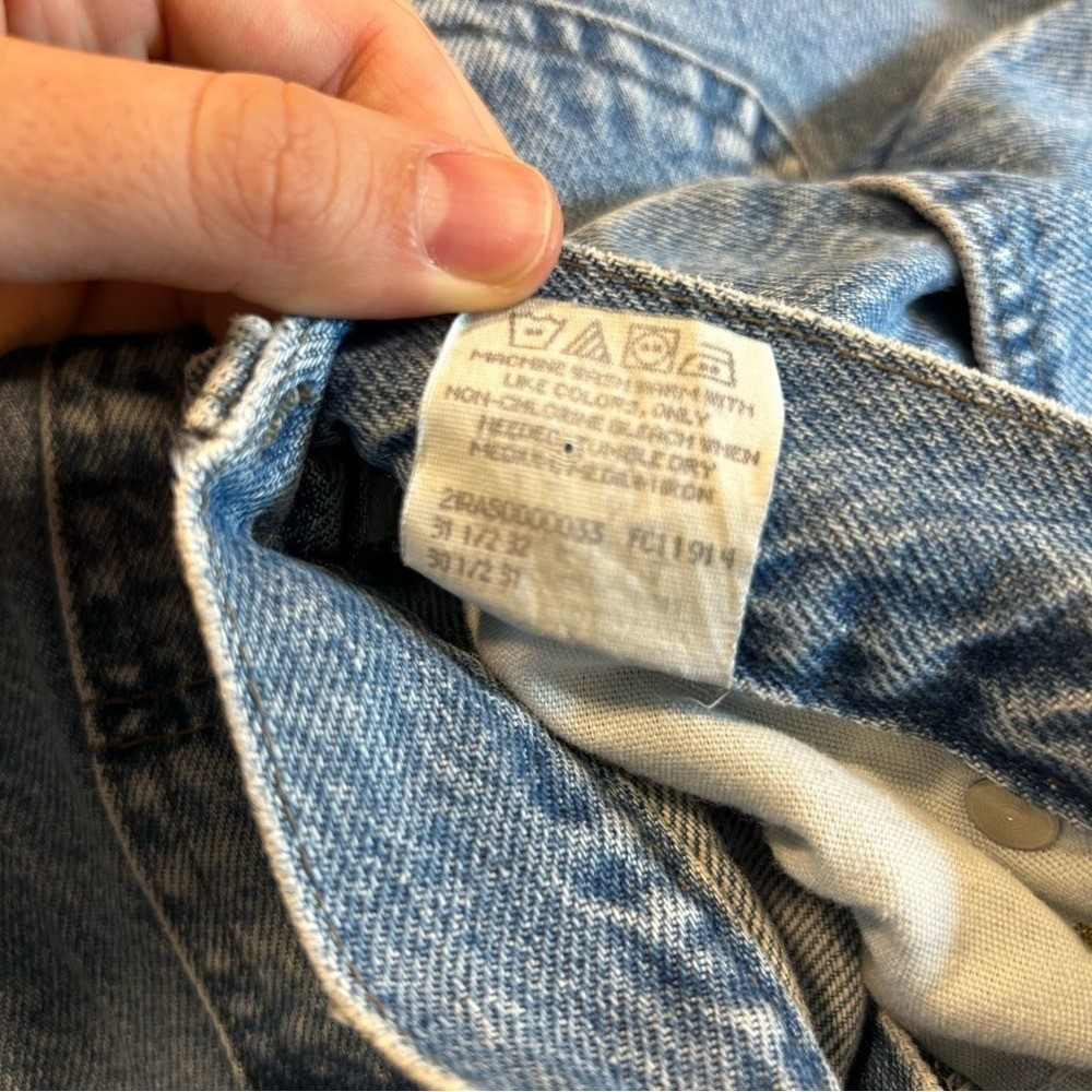 Vintage Lee High Waisted Mom Jeans Medium Wash Blue Tapered Leg Size 12M
