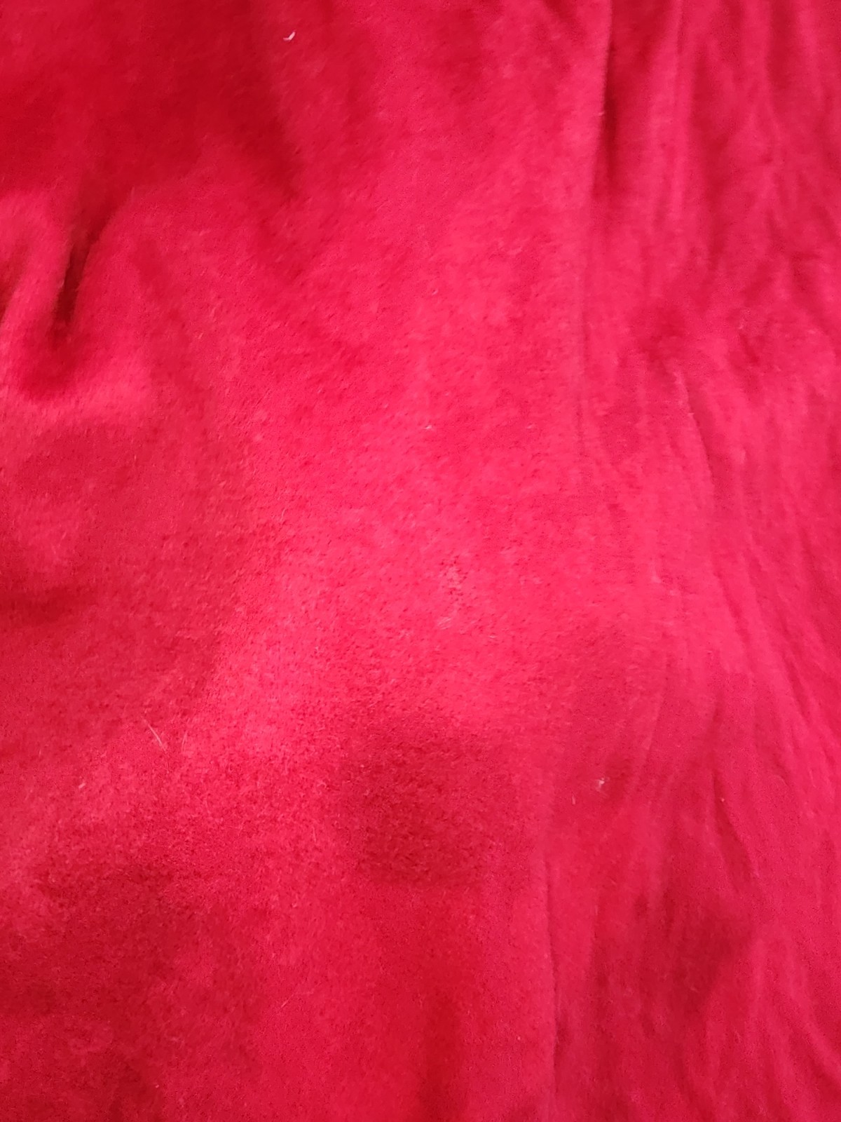 Gemini 100% Wool Shawl Cape Cocoon Wrap Coat Red Vintage 1960s 70s