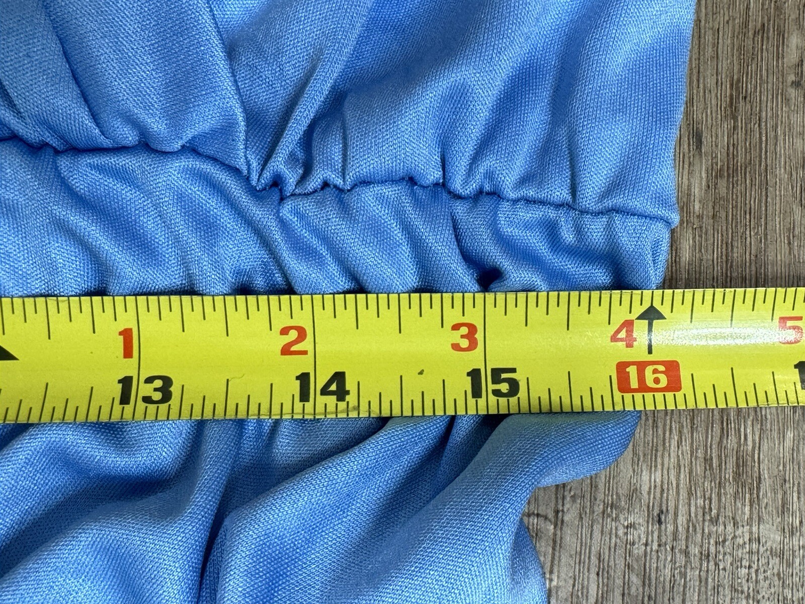 1970s Classic Blue Dress V-neck A-line Waist Tie Vintage Size 9/10