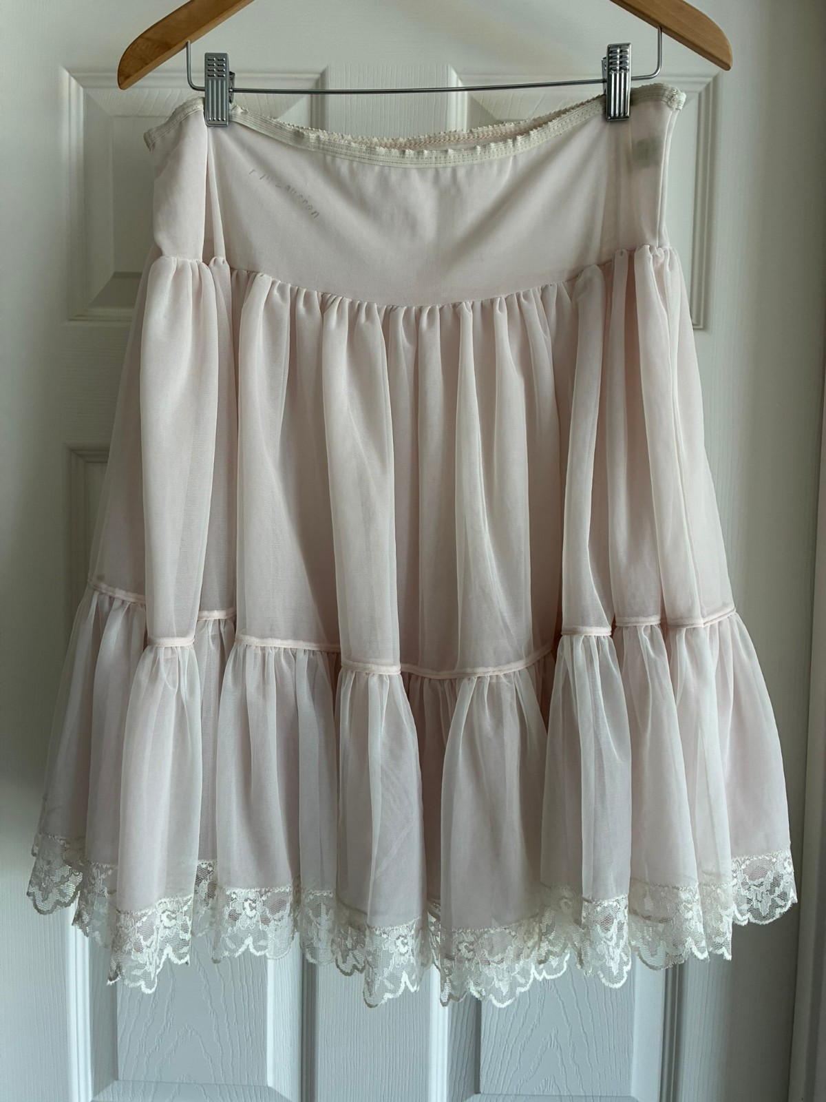 Vintage Anne Fogarty Underskirt Size L Short
