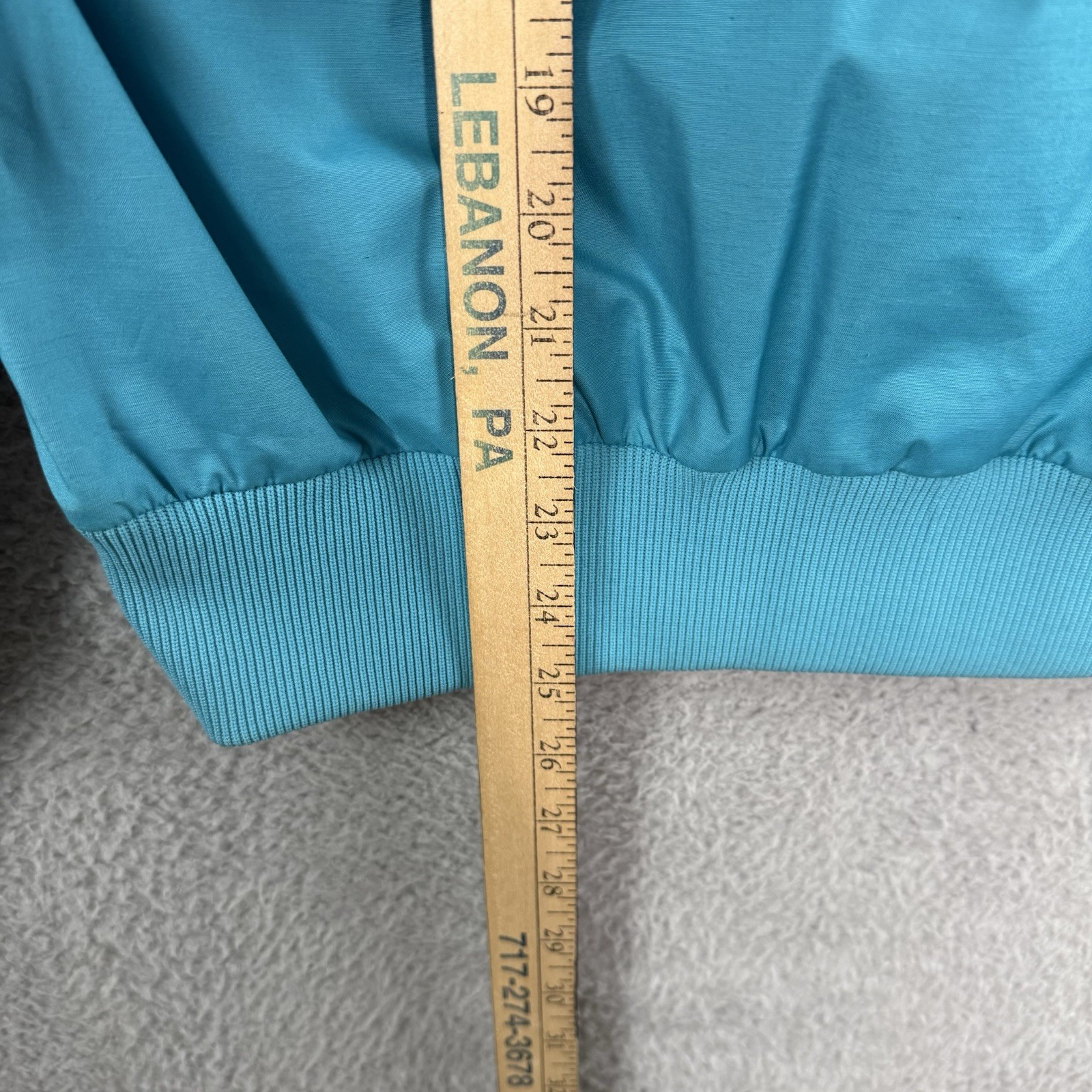 Vintage 80s Sunbuster 1/4 Zip Windbreaker Jacket Women’s Large Teal Purple Retro