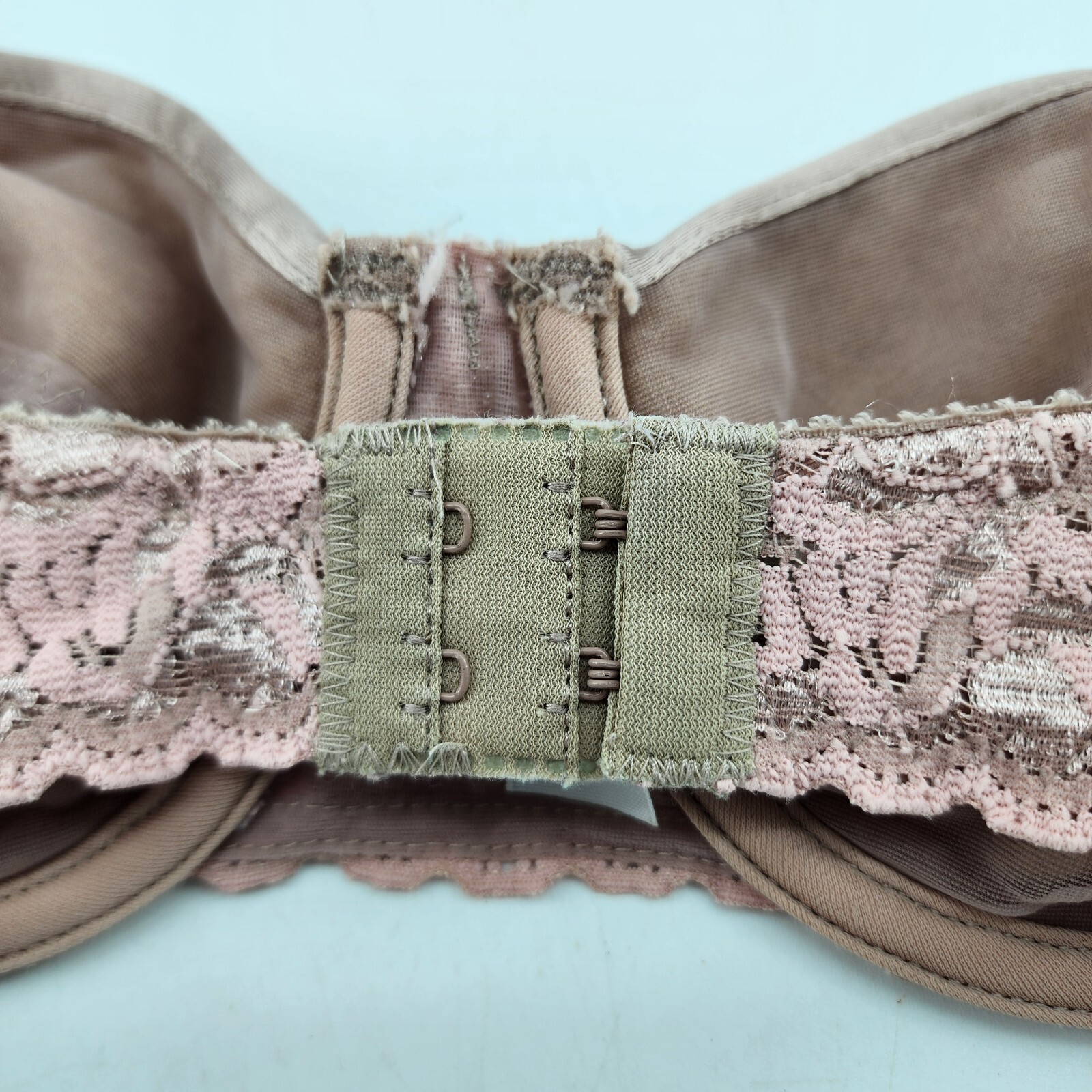 Vintage Maidenform Rendezvous Strapless Underwire Demi Bra Pink Style 8355 36B