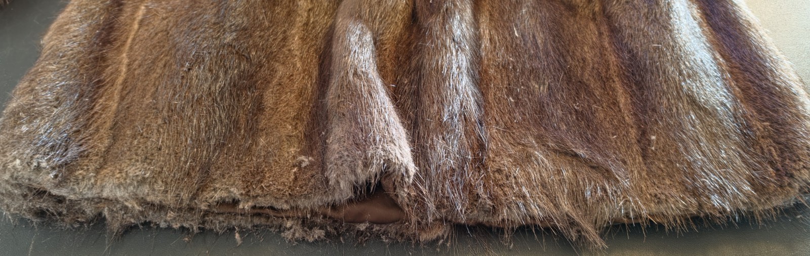 Vintage Brown Sable Fur Coat Arrow American