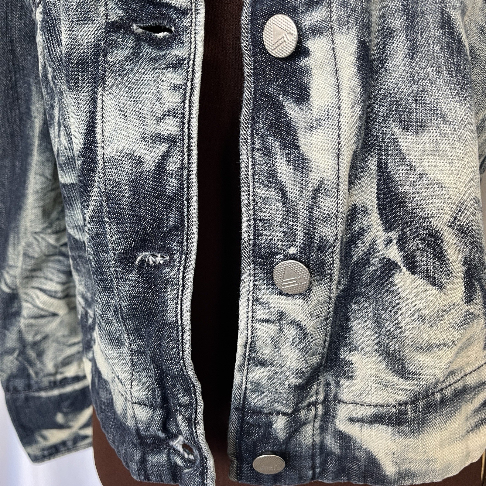 VTG 90s Levi’s SilverTab OOAK 2pc Sample Denim Jacket Set Womens Medium