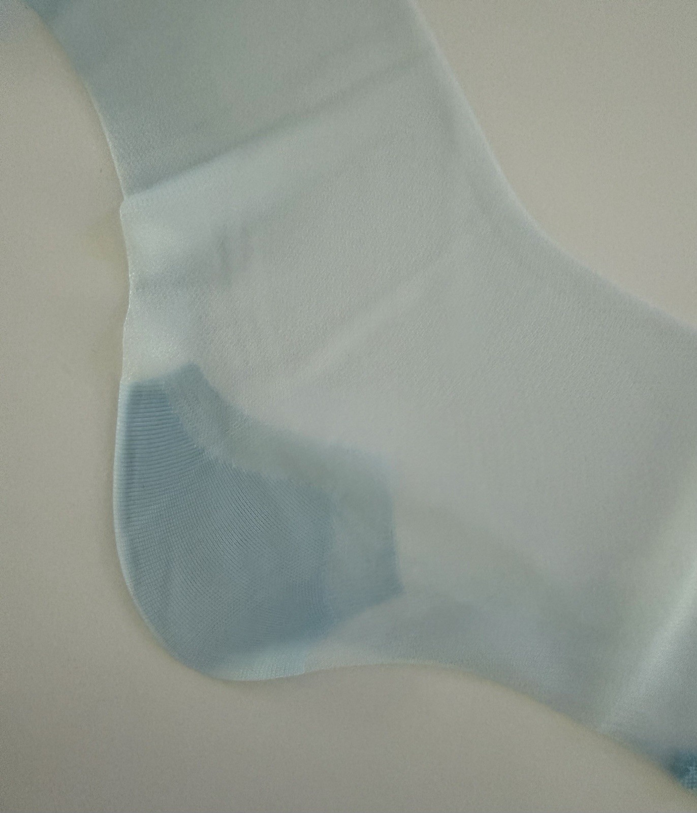 Vintage Seamless Reinforced Heel And Demi Toe Mesh Stockings 30 Inches Long