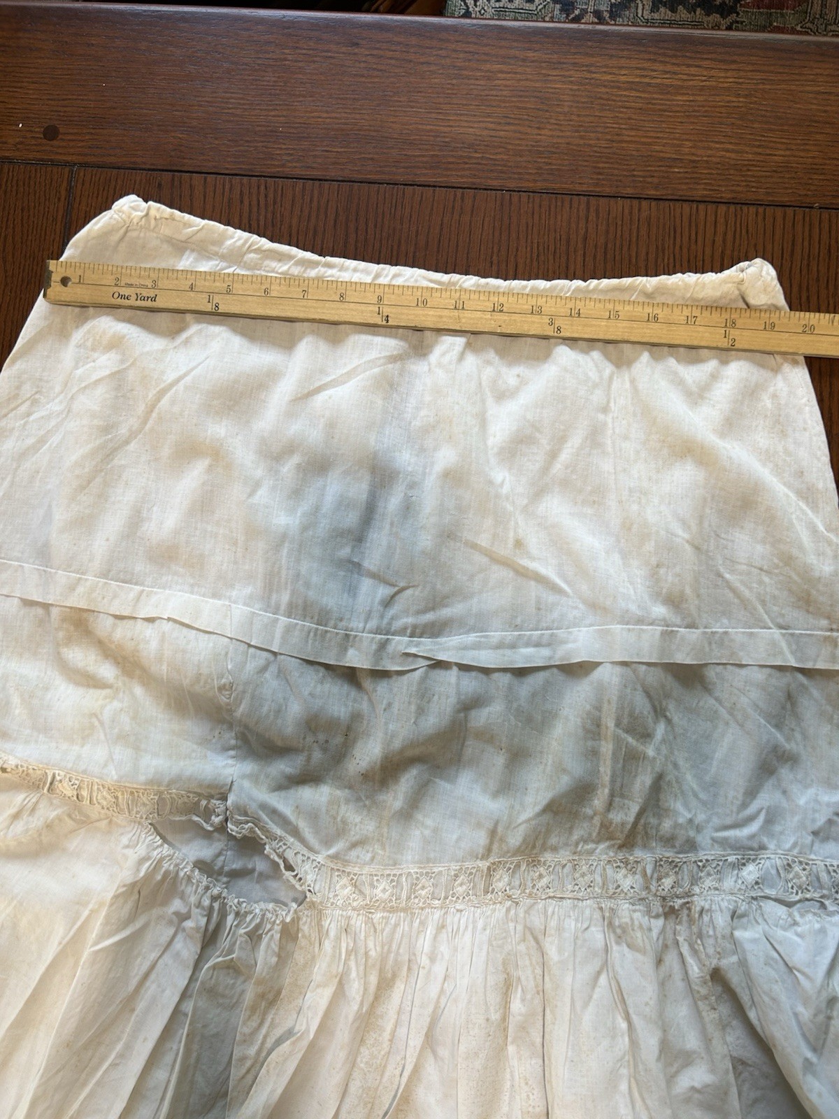 Antique Edwardian Victorian Petticoat