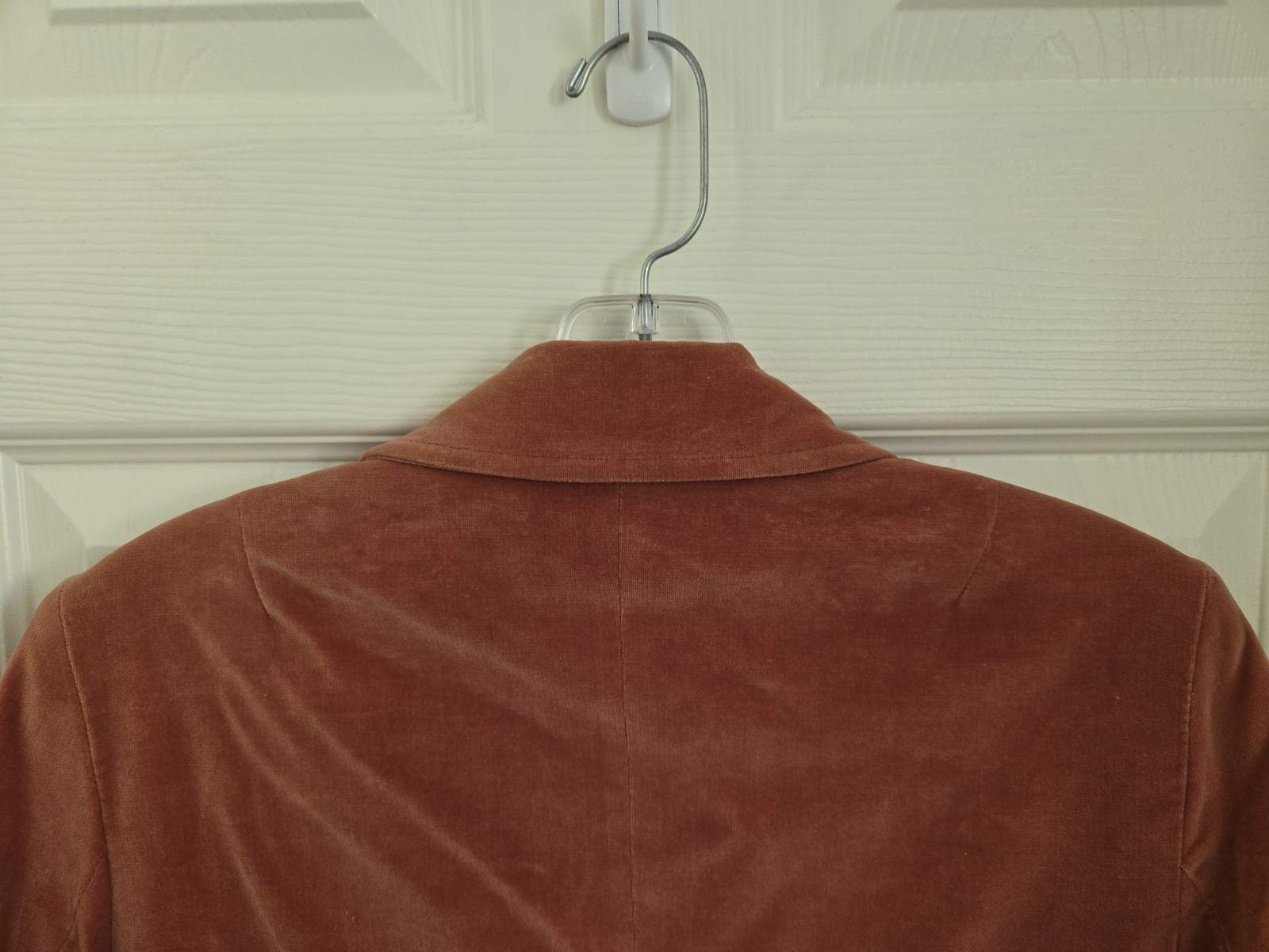 Vintage 1970s Terracotta Roos/Atkins Velvet Blazer – EUC, Approximately Size 6