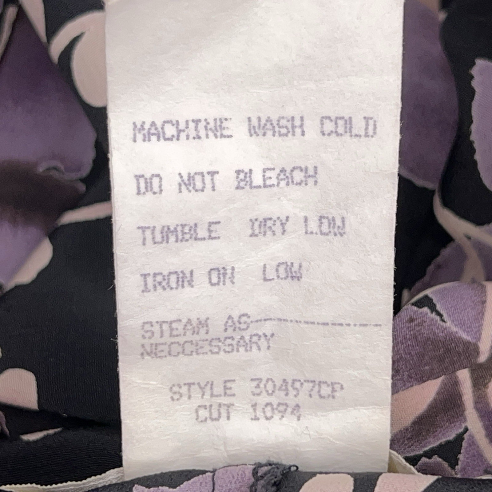 Vintage Small Hana Purple Floral Maxi Skirt Lightweight Womens Vintage 16