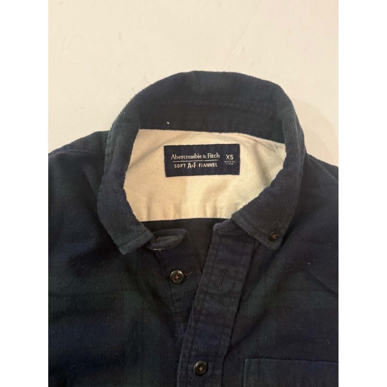 Abercrombie & Fitch Plaid Button-Down Shirt