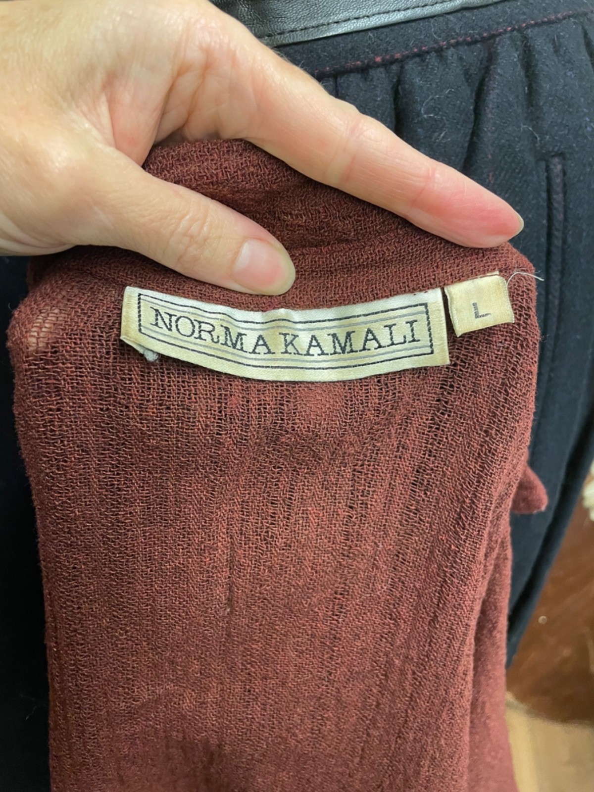 Vintage 80s Norma Kamali Blouse Read listing for size info