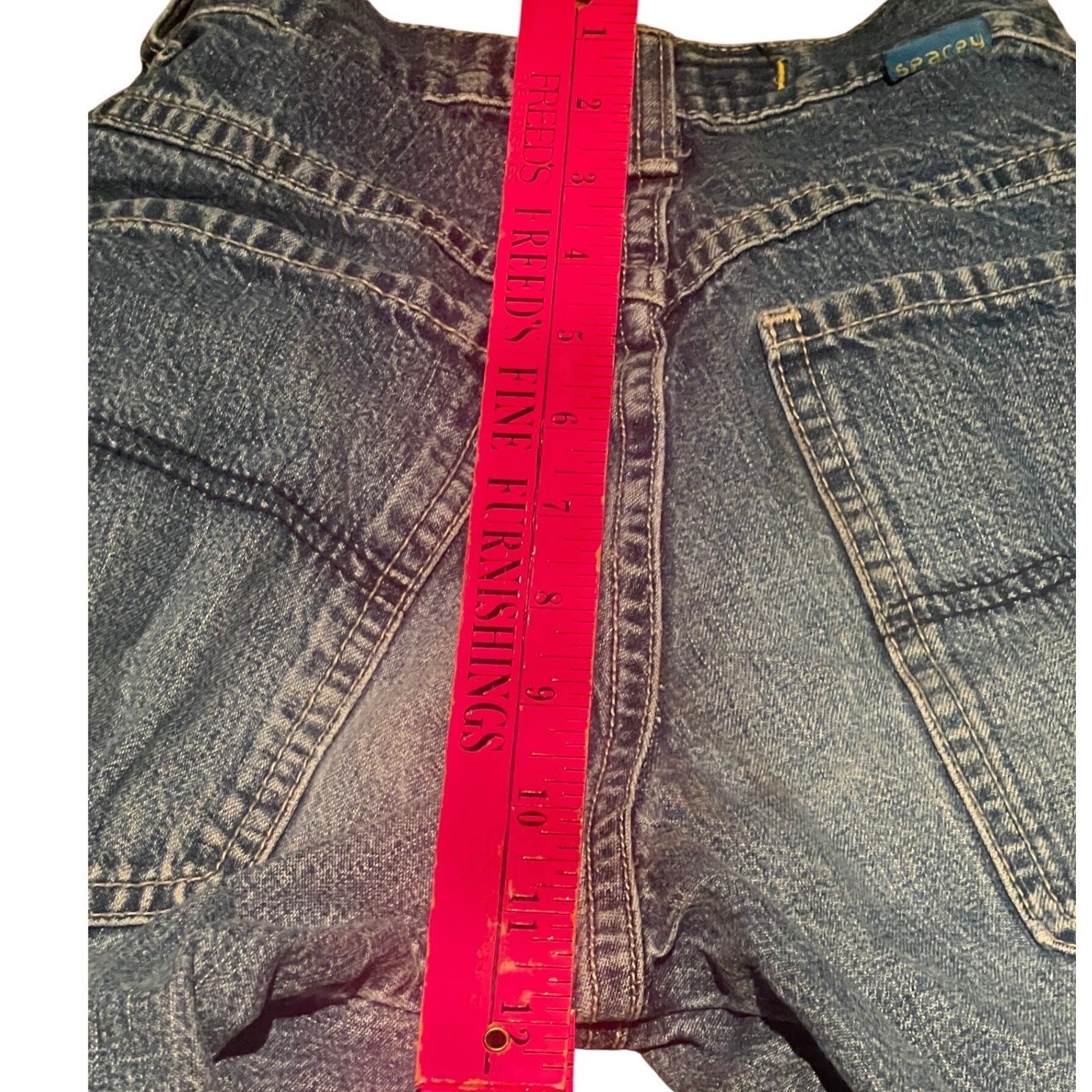 Y2K JNCO Girlie Stuff Spacey Wide Leg Jeans Baggy Skater Patch USA size 1