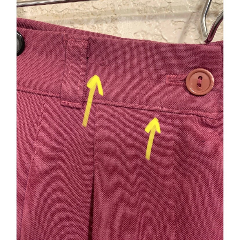 Counter Parts Petites Vintage 80s Light Plum High Rise Pants Women’s 4P