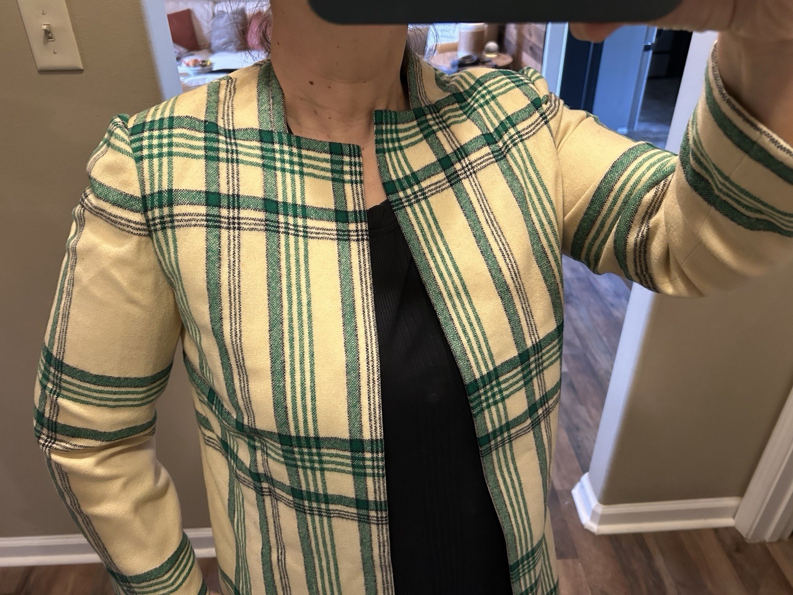 1970s Pauline Trigère Wool Coat Size 10/12