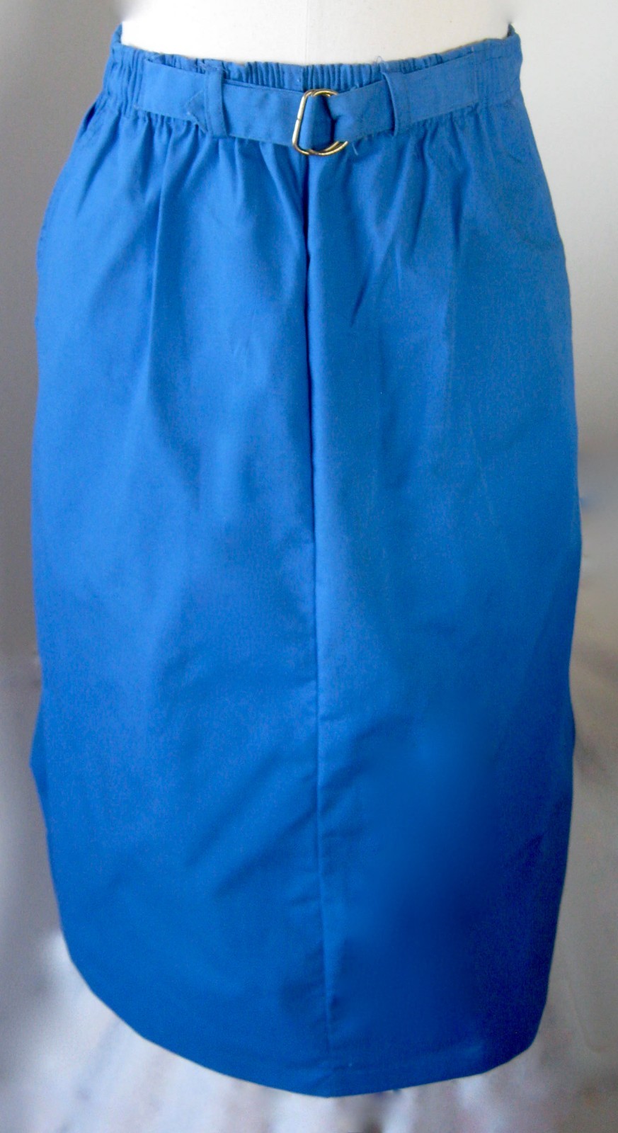 Beautiful Vintage Woman’s Bright Blue Skirt by Take 1 size 8