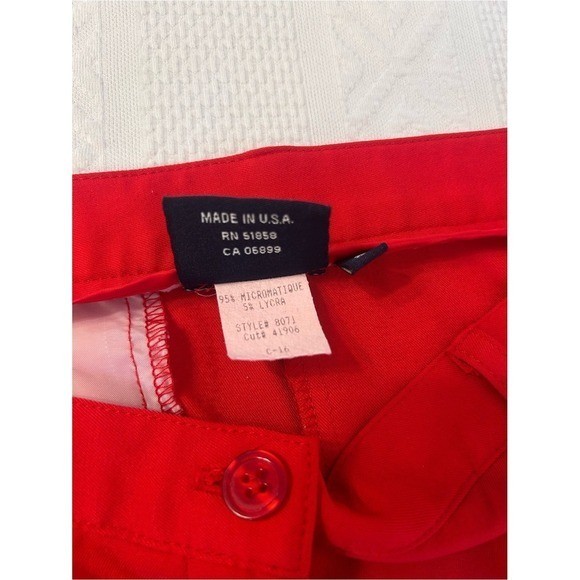 Vintage Lily’s of Beverly Hills Red Shorts Size 8