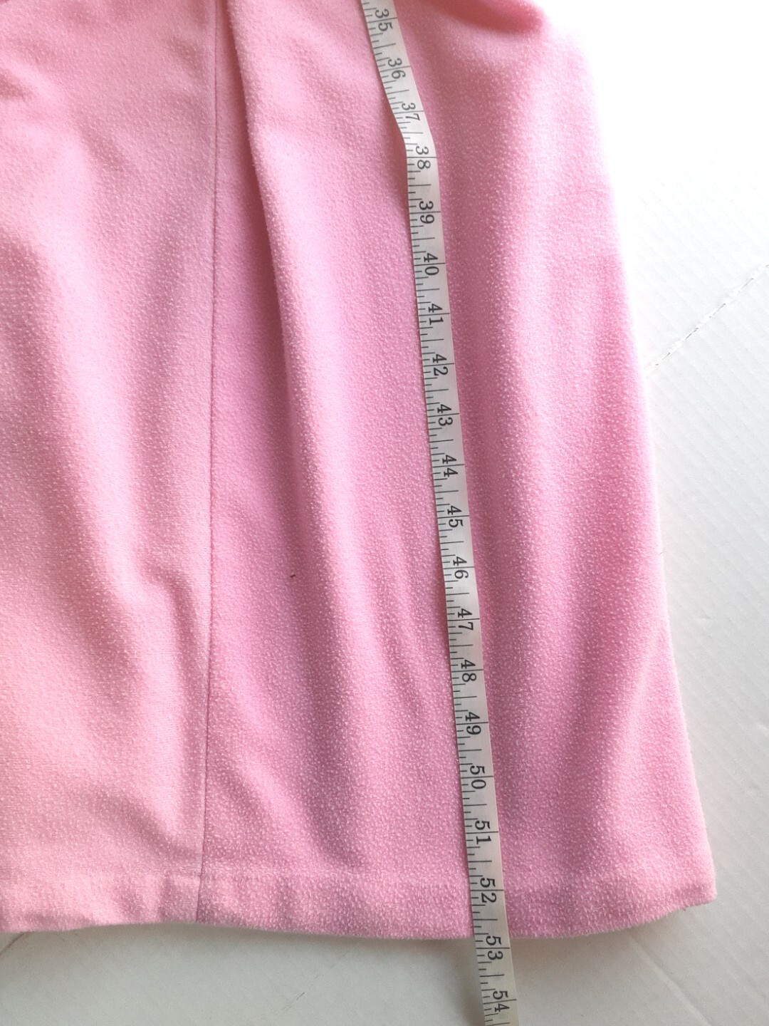 VTG Carriage Court Long Housecoat Pink Women’s Medium Single Pocket Robe
