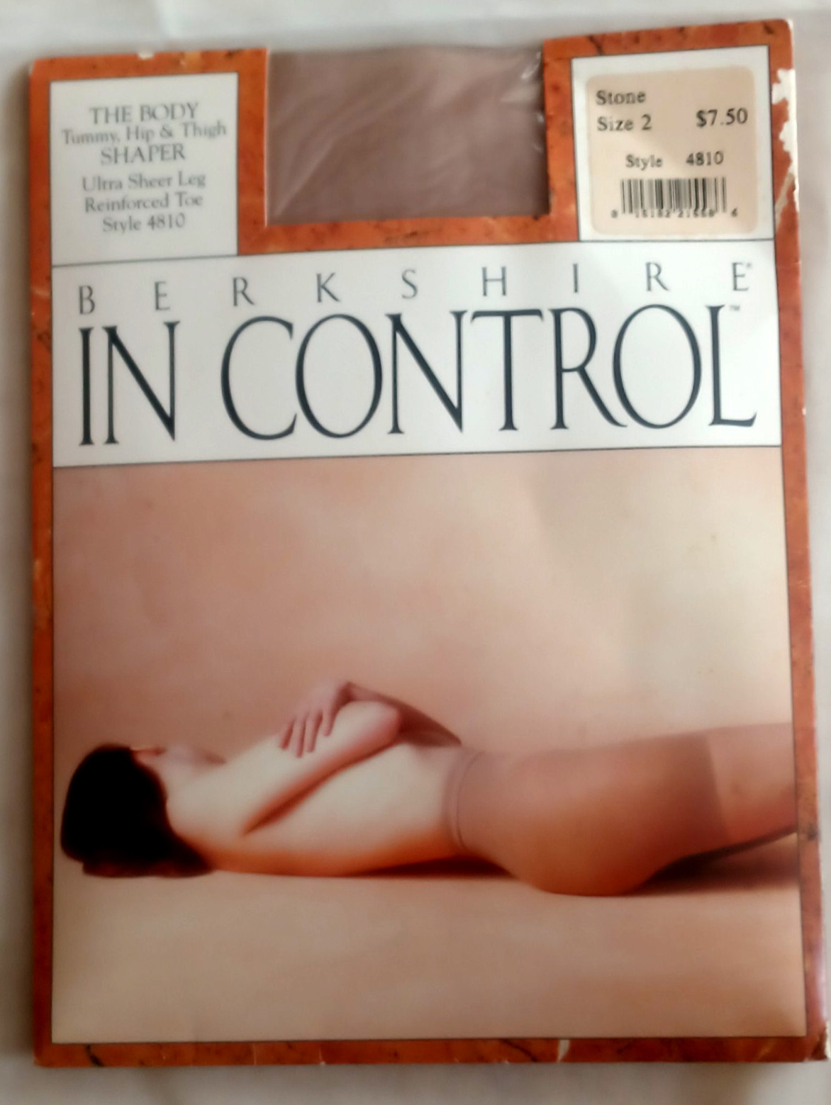 Berkshire In Control Pantyhose Stone Size 2 Style 4810 Ultra Sheer Hip & Thigh