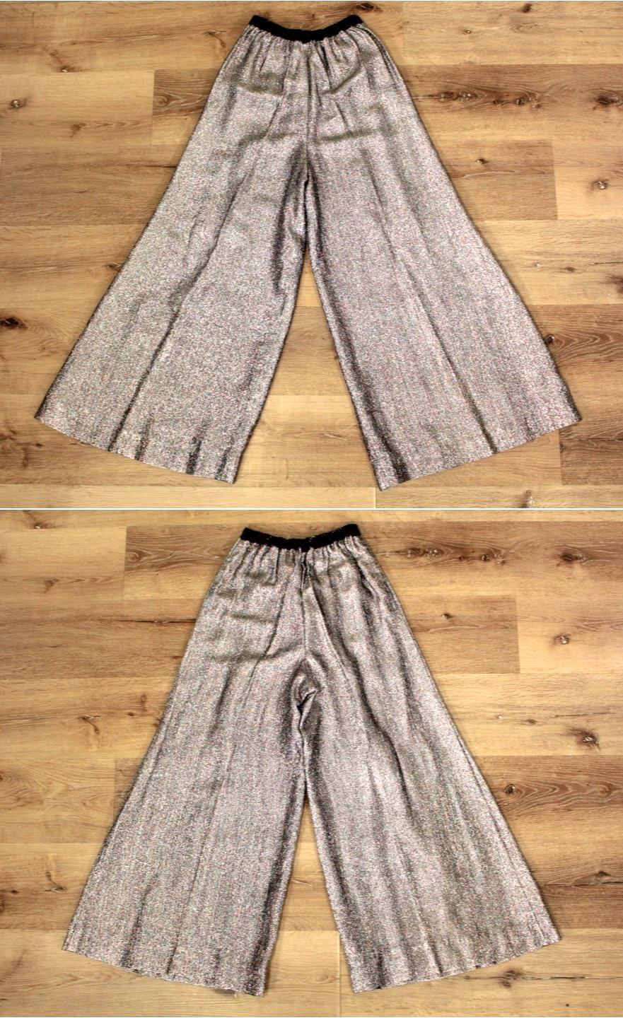 VTG Women’s 60s 4 Pc Tinsel Set / Outfit W/ Rainbow Dickie & Collar XS/S 1960s