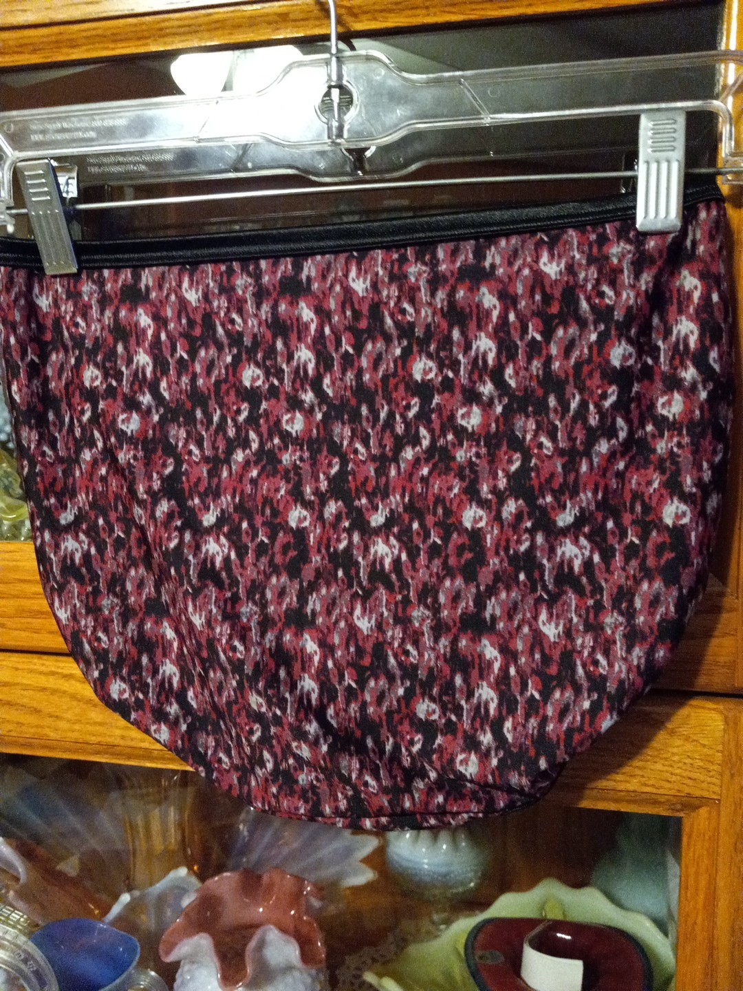 Vintage Vanity Fair Panties Absract Print Poly/spand Panty Bikini Shiny 7 13-17