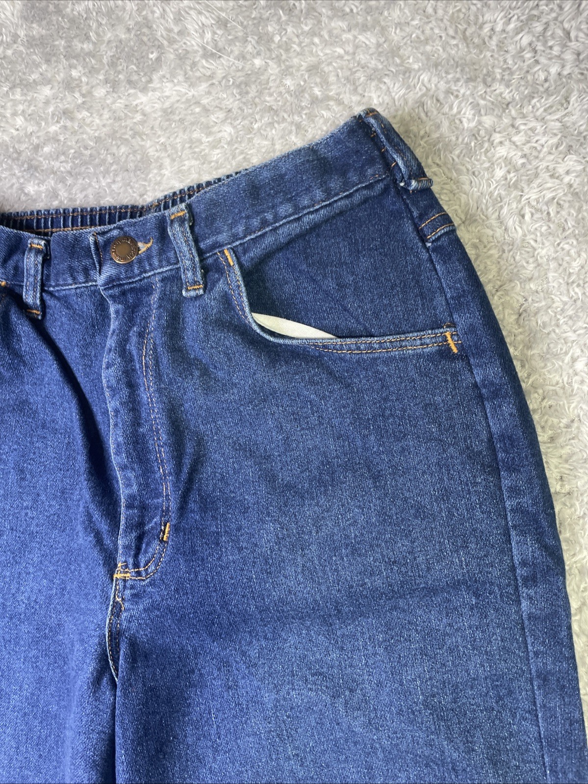 Vintage 70s „lady maverick” Women’s High Waist Denim Stretch Jeans 26×25