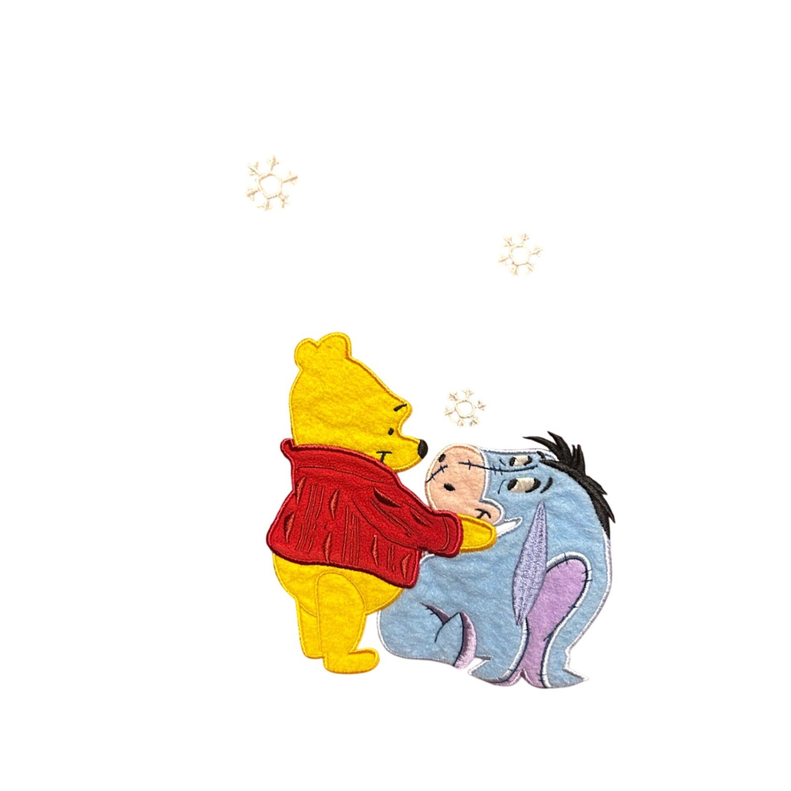 Disney Store Winnie the Pooh Nightshirt L/XL Red Plaid Eeyore Vintage Sleepwear
