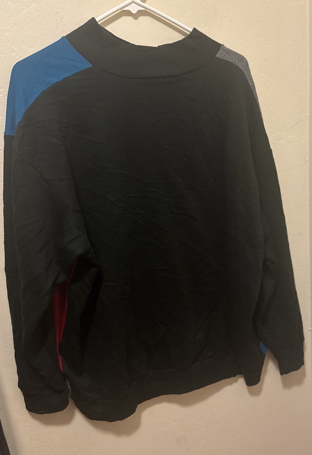 Vintage YS Studio Sweater Women’s Geometric Color Block 90S Plus Size 3X