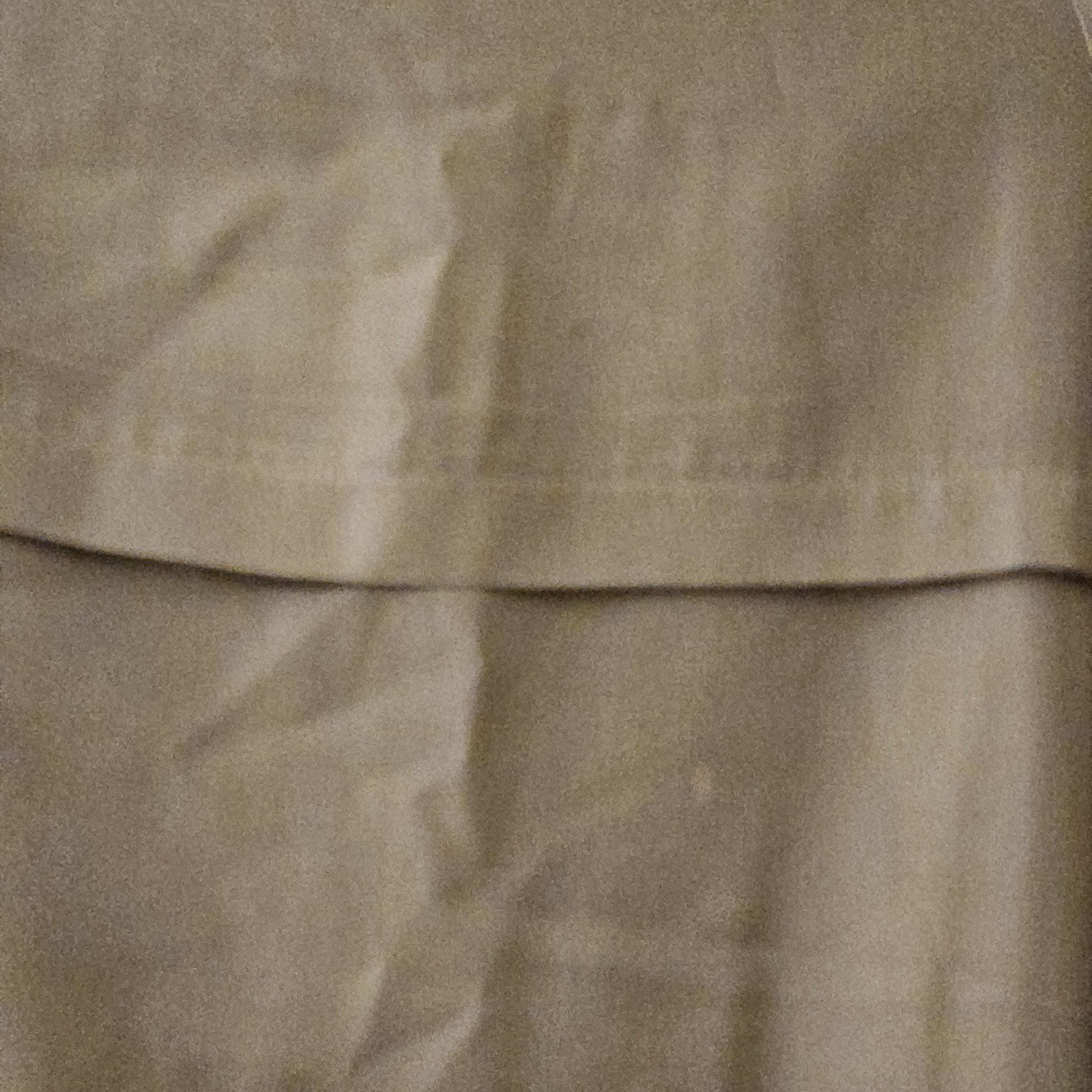 Jerry Regenbogen Vintage Office Neutral 100% Silk Button Small Flaw Shirt 10