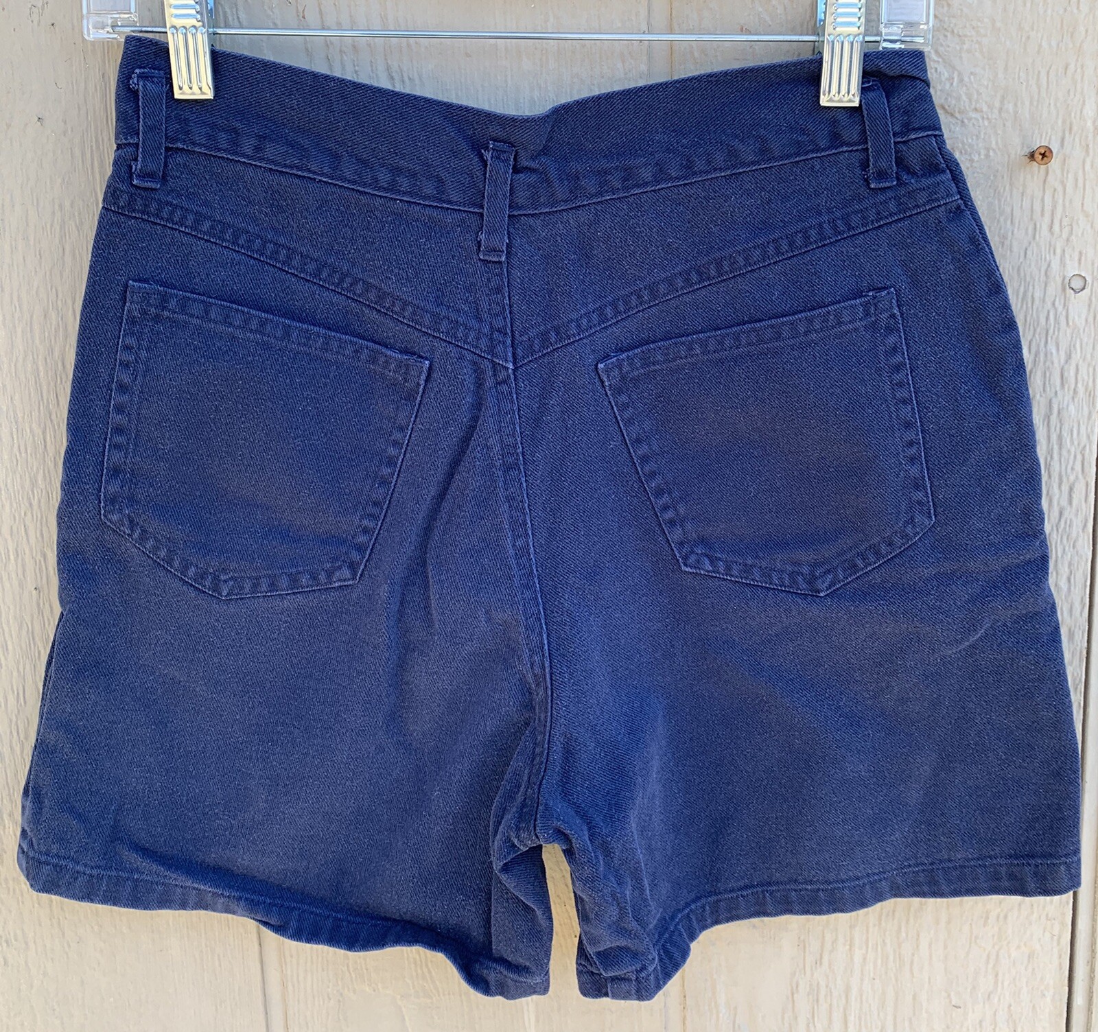 Vintage Two Of Hearts Shorts High Waisted Exposed Button Fly 14 27 1/2” waist