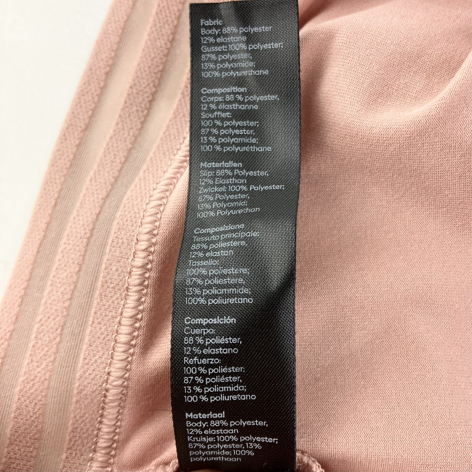 Thinx Period Menstrual Leak Panties Hi Waist Dusk Mauve Heavy Absorbency Large
